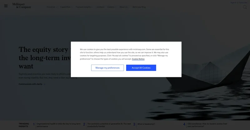McKinsey: What They Do and the AI Report